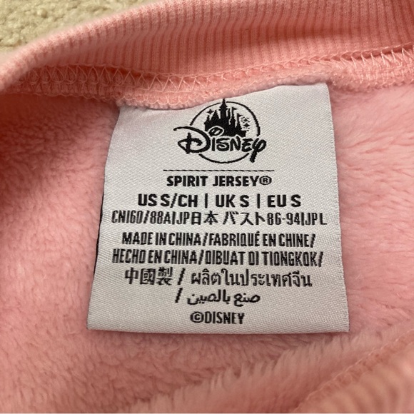 Disney Piglet Pink Fuzzy Polka Dot Spirit Jersey, Disneyland, Women’s Small - Picture 2 of 7